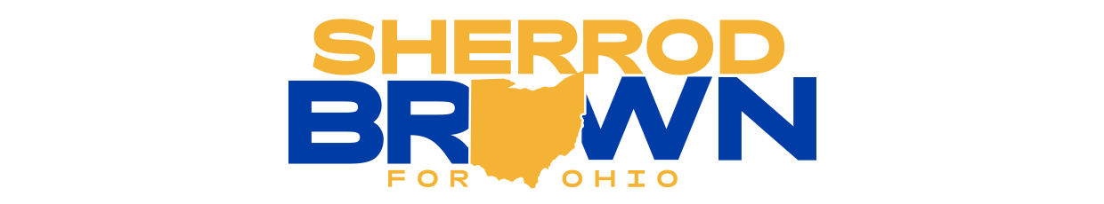 Sherrod Brown Campaign Header